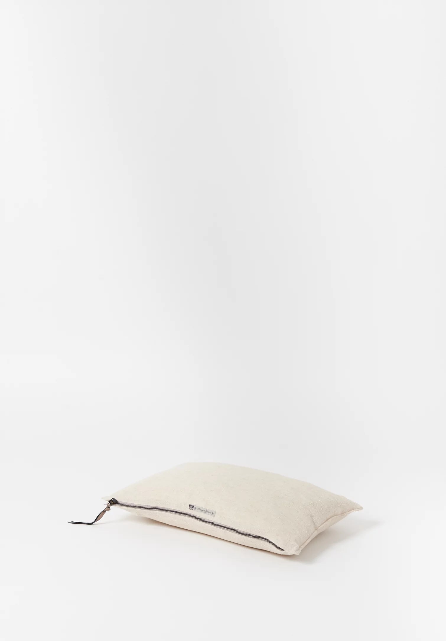 Housse de coussin en Crépon Lin Lavé