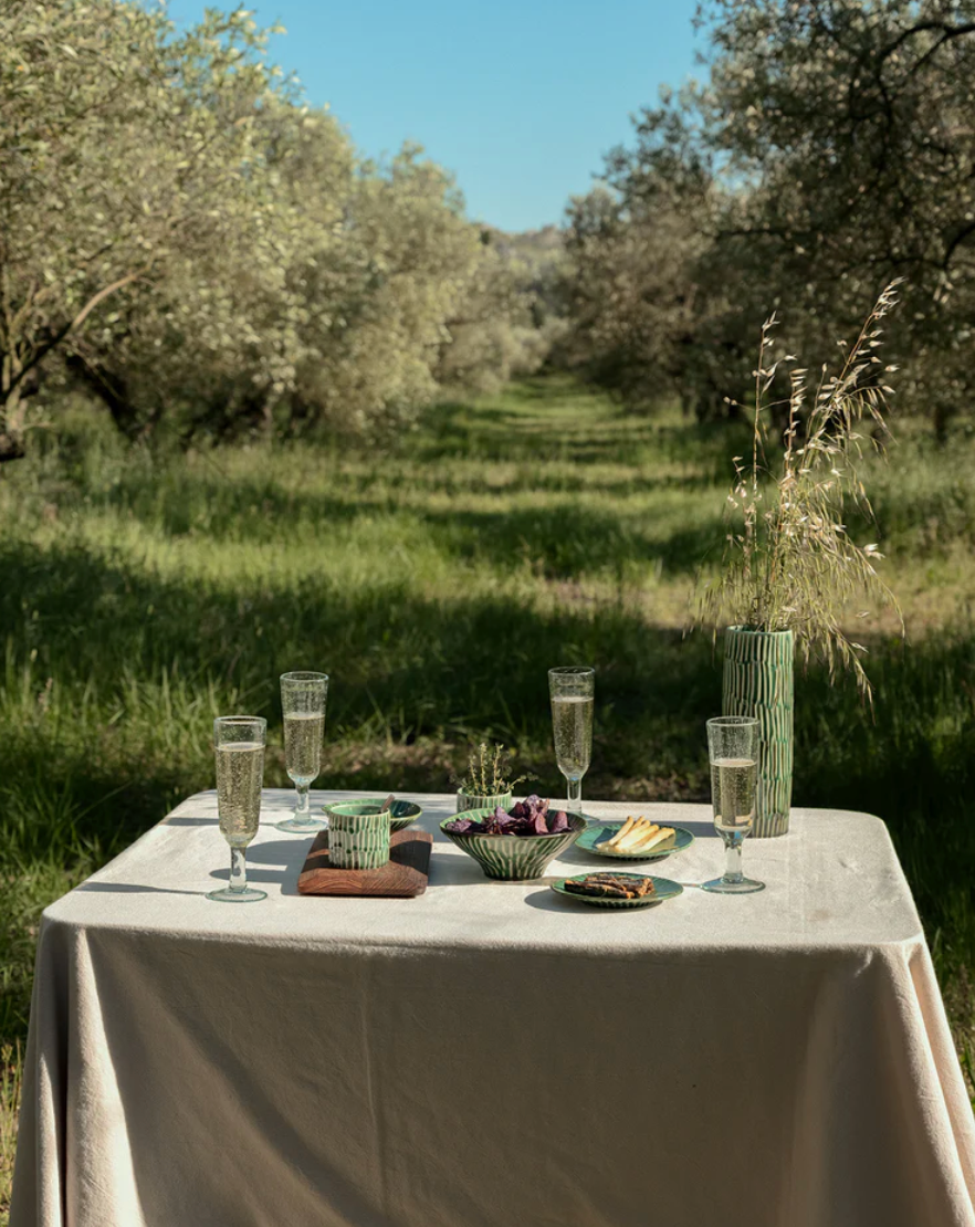 Vase L verde Lanzarote