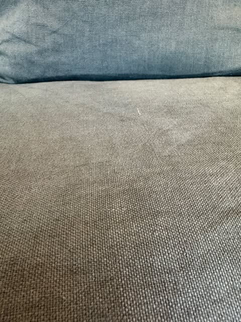 Chauffeuse Boho en lin stone washed