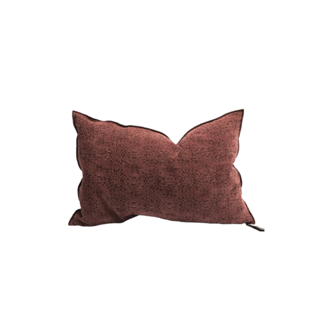 Housse de coussin en jacquard stone wash kilim 30x50
