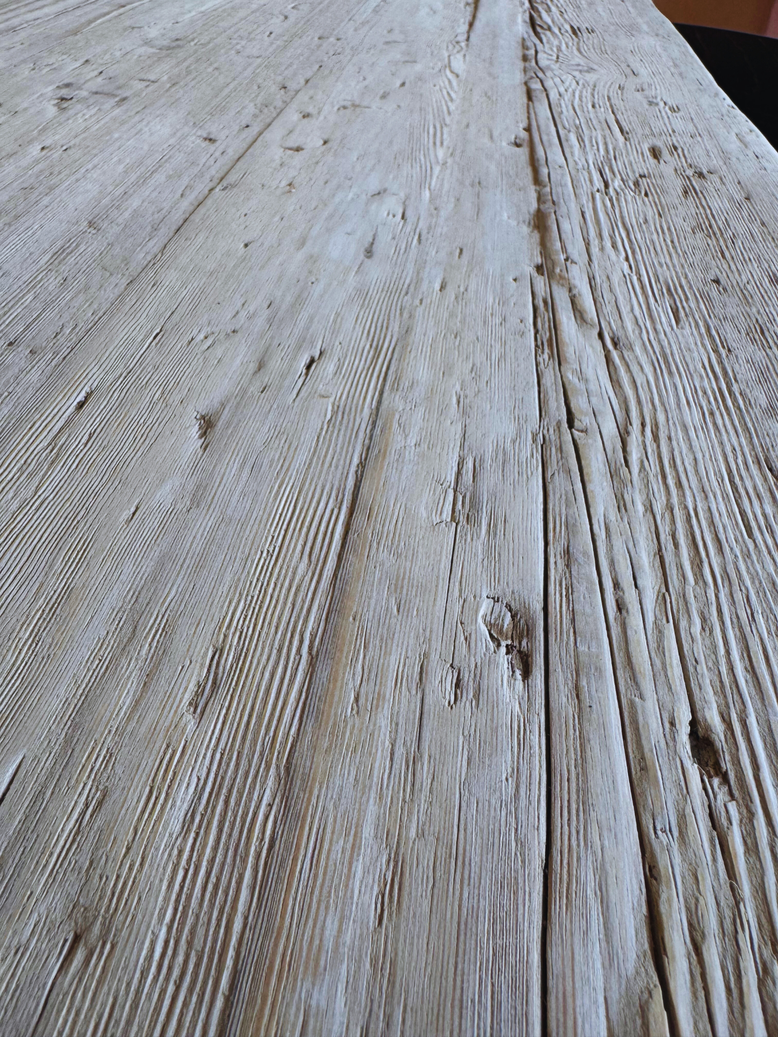 Table en Orme 220 x 90 cm