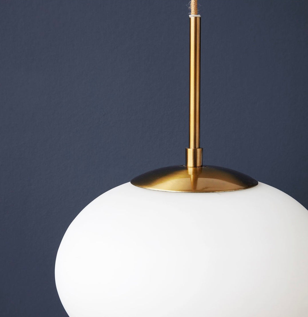 Suspension Opal Blanc