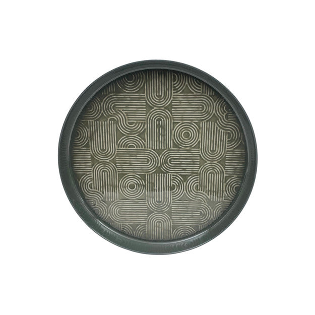 Plateau émaillé 62cm