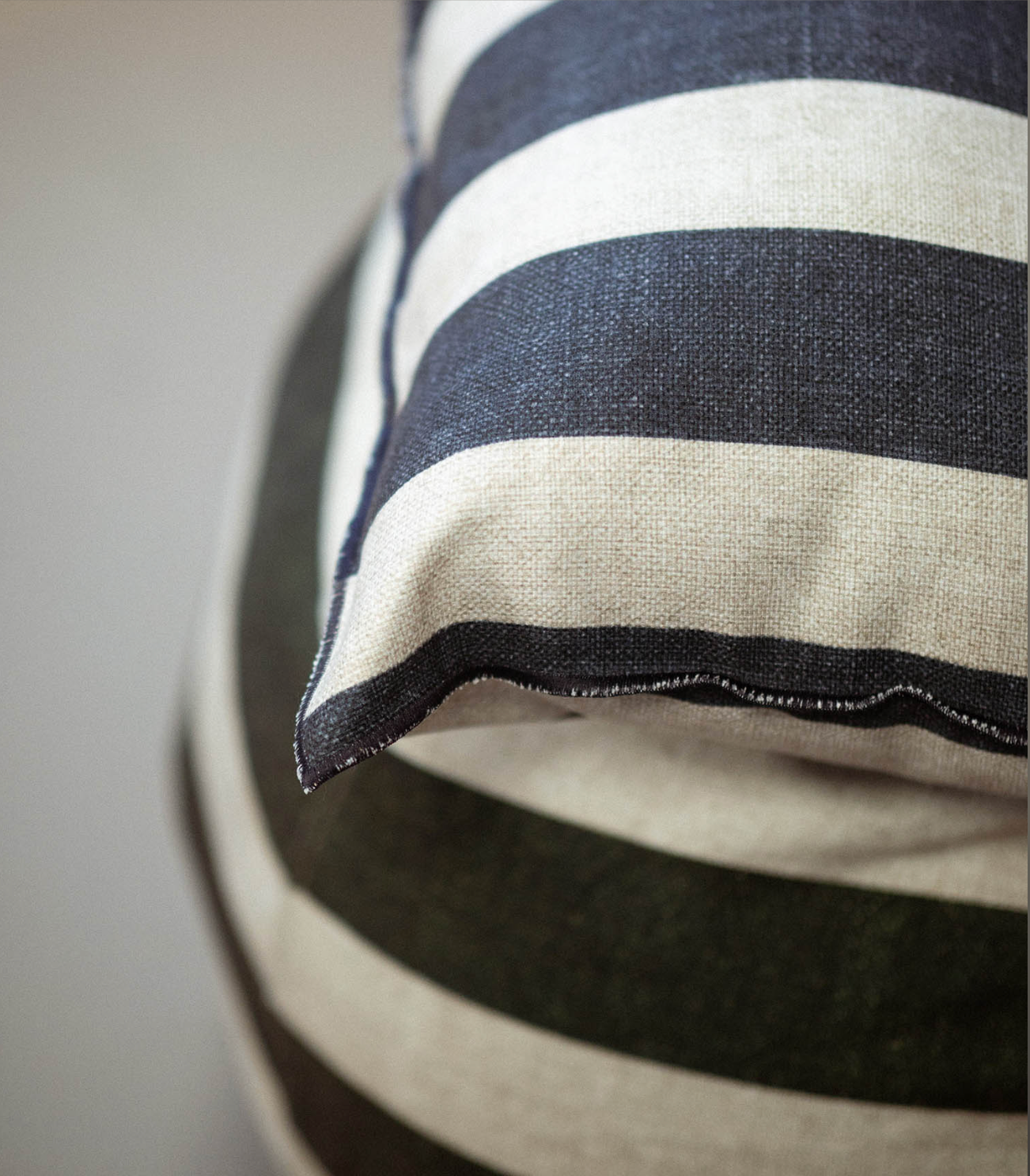 Housse de coussin outdoor Bayadère