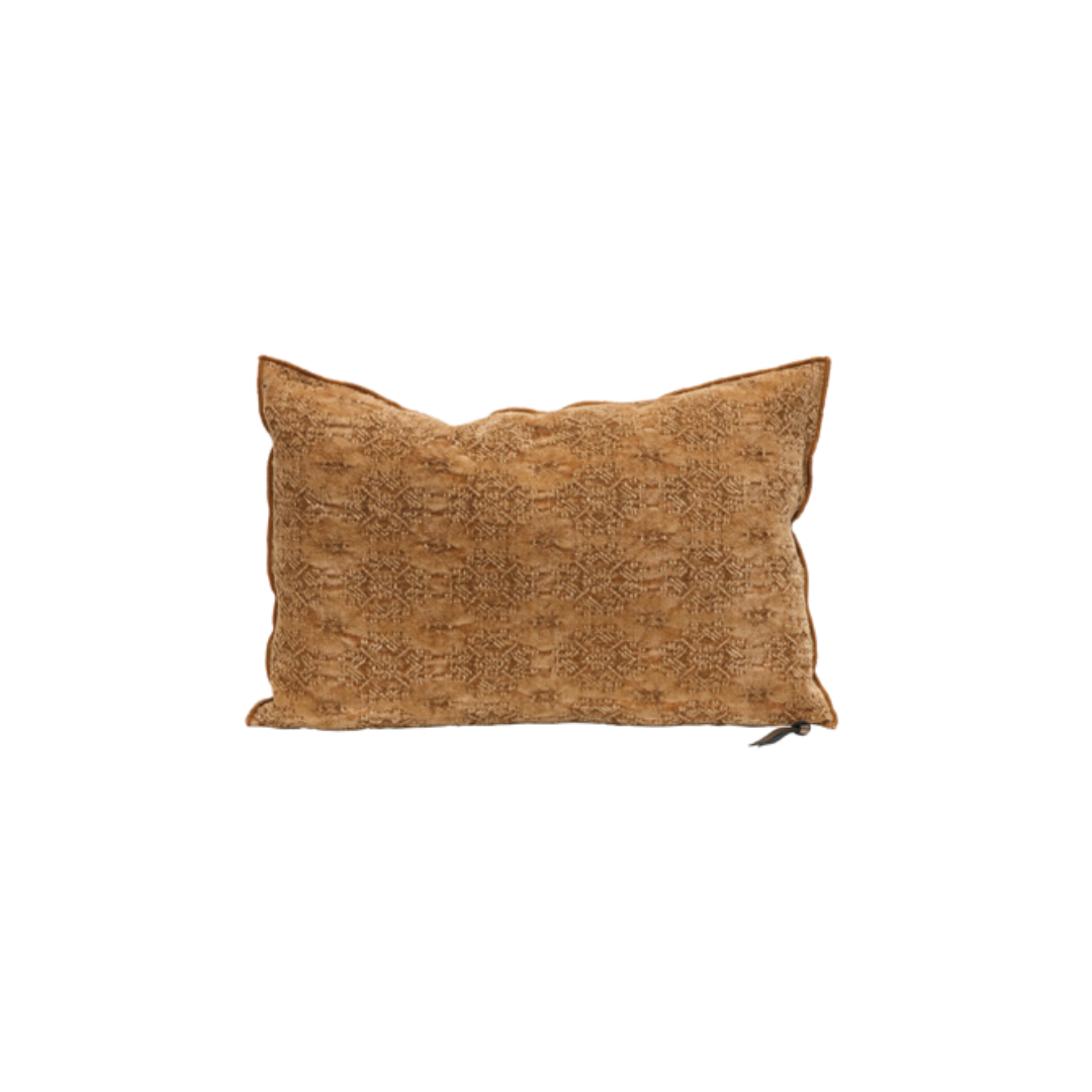 Housse de coussin en jacquard stone wash kilim 30x50