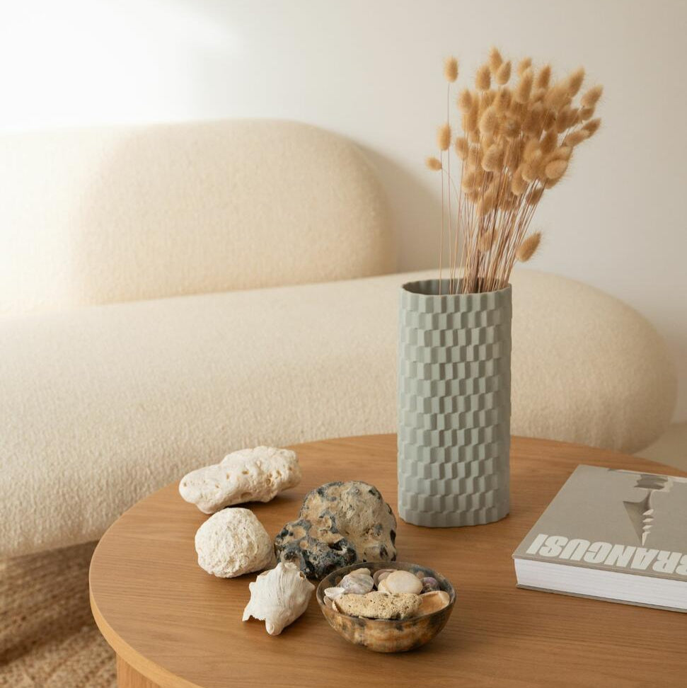 Vase en grès émaillé