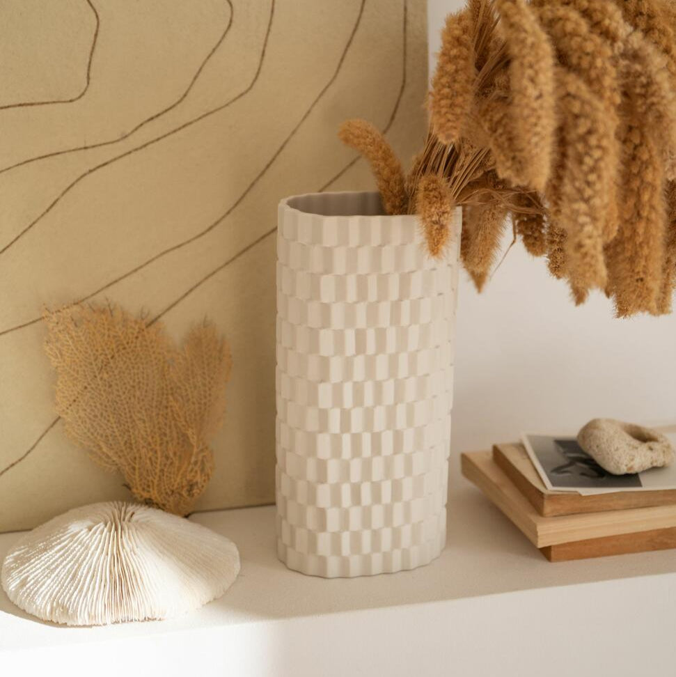 Vase en grès émaillé