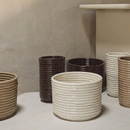 Pot en céramique Corduroy