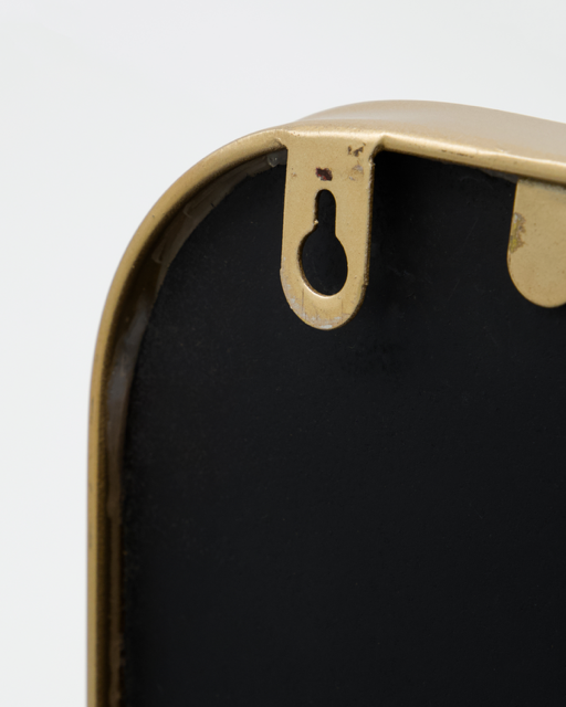 Miroir rectangulaire cadre doré