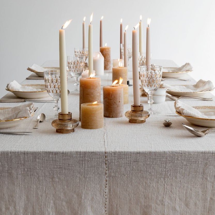 Nappe – Coton flammé – 300 × 200 cm