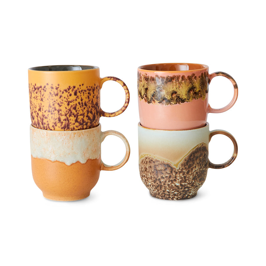 Set de 4 mugs à café