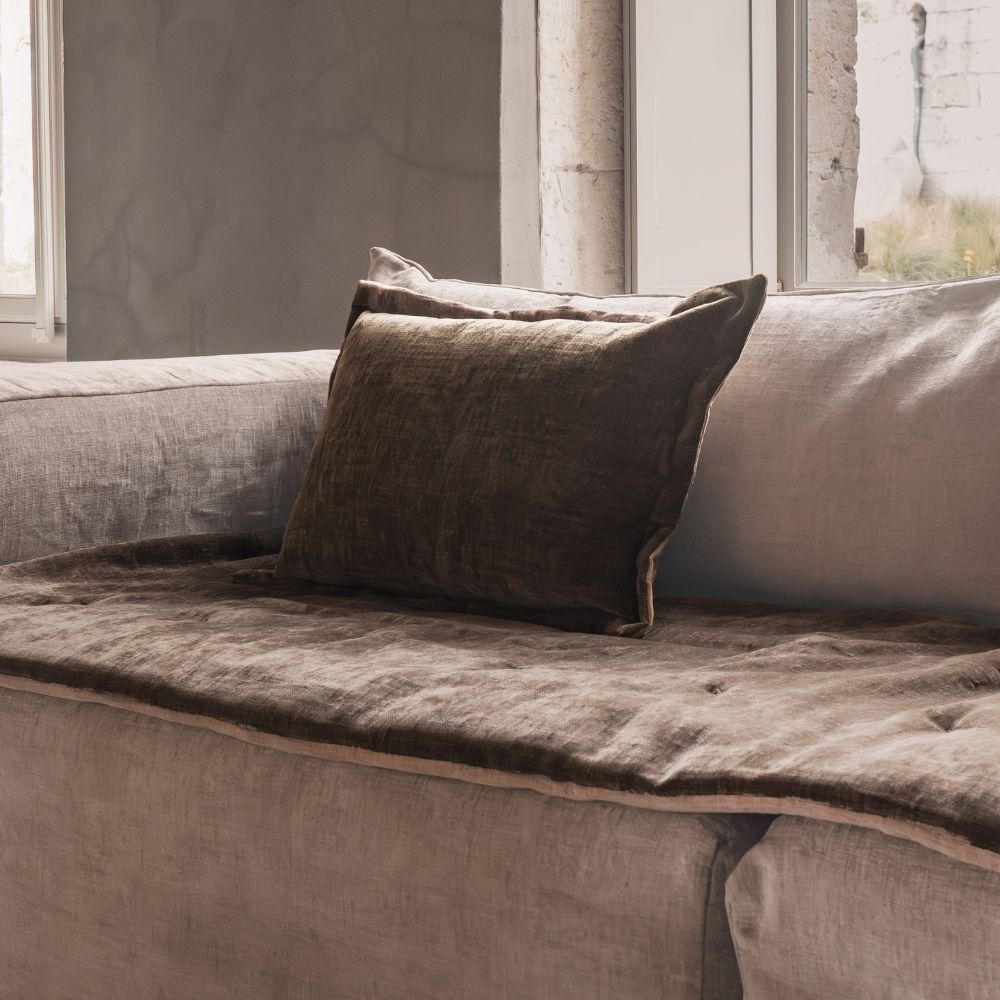 Boutis en velours 80x180cm