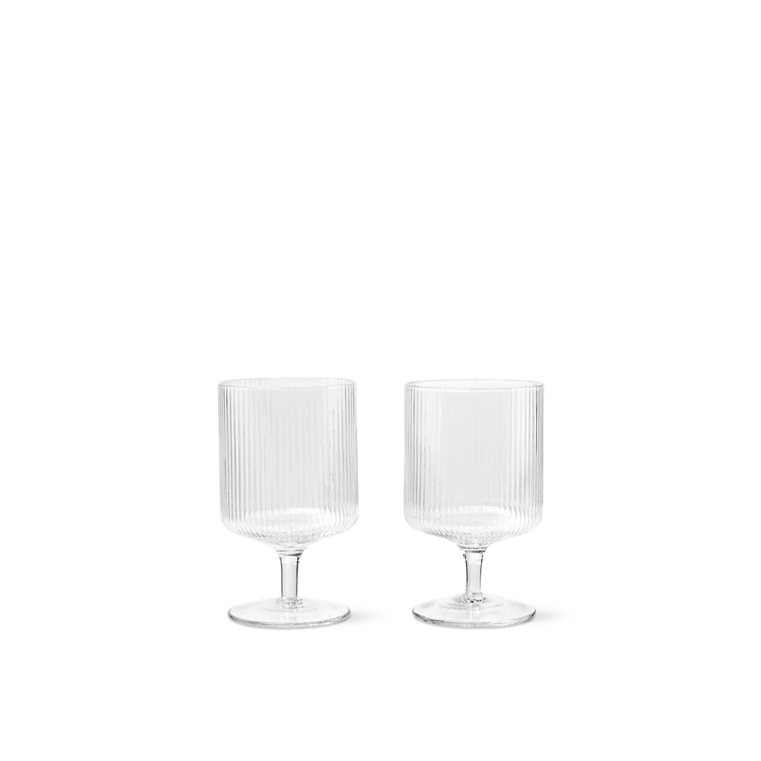 Set de 2 verres à Vin Ripple Classique