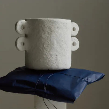 Pot en papier maché