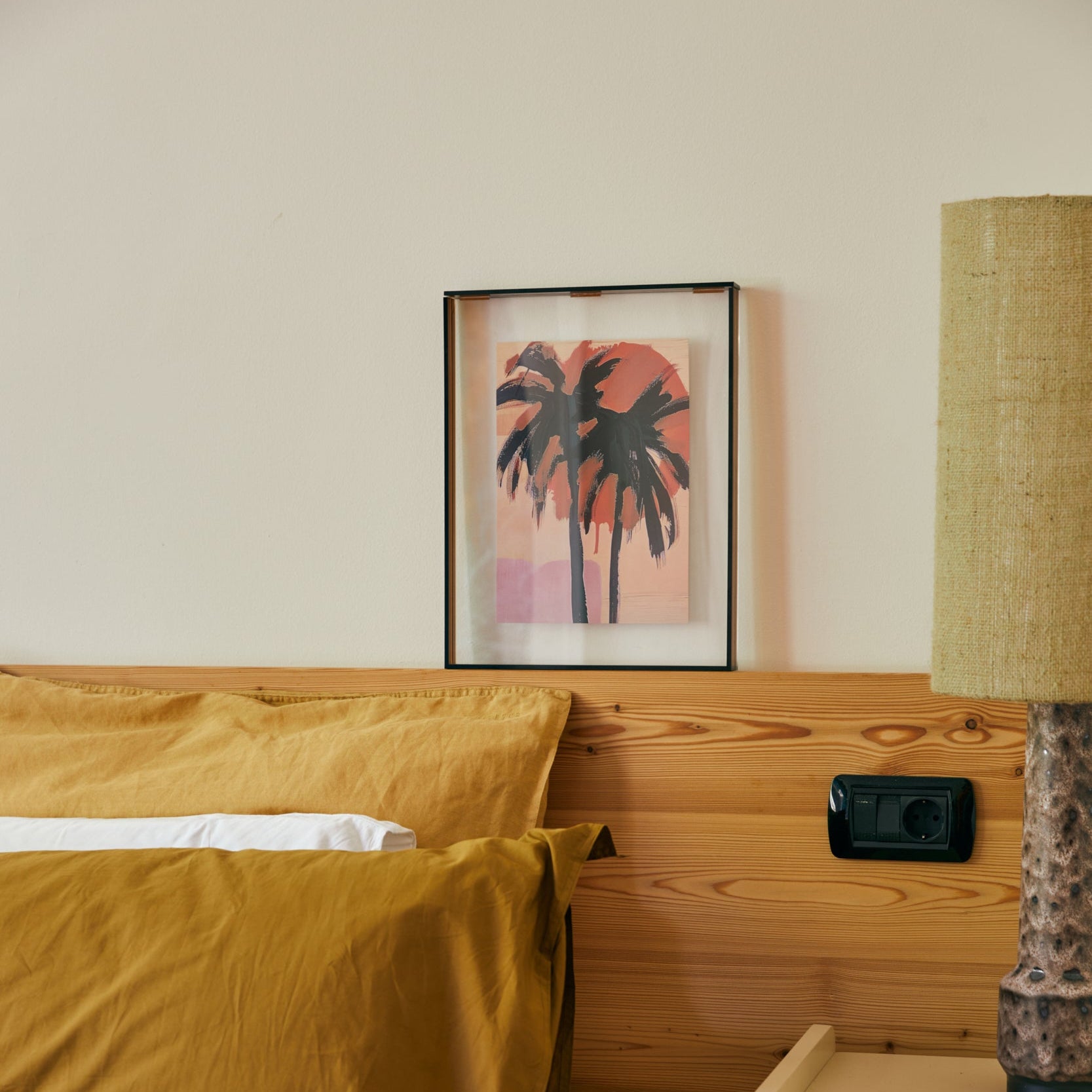 Tableau "Palm Springs " en acrylique