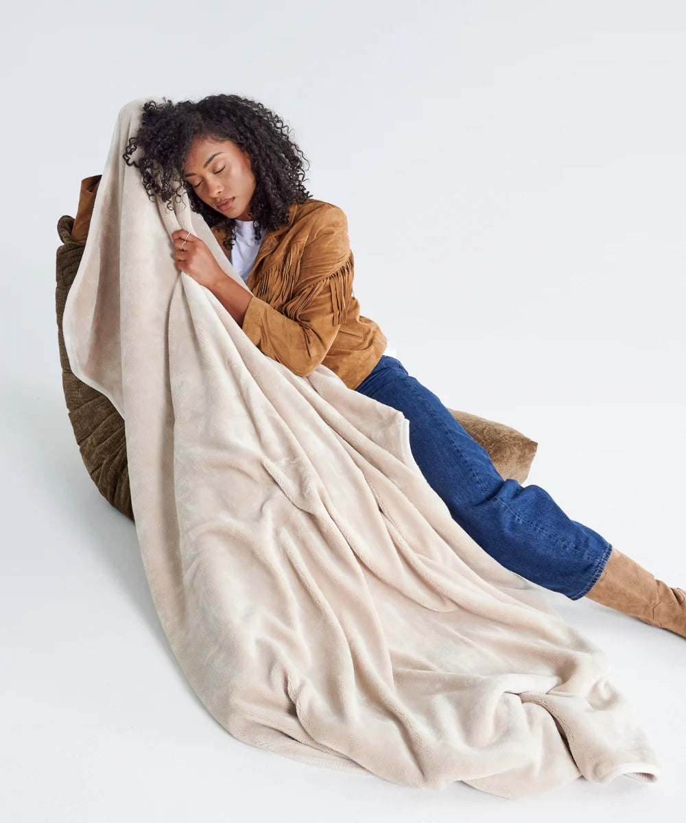 Plaid cosy polaire 150x200