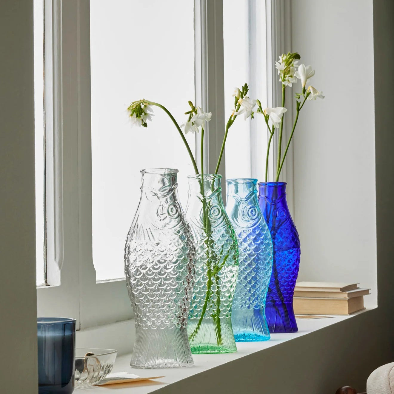Carafe poisson - Plusieurs coloris disponibles