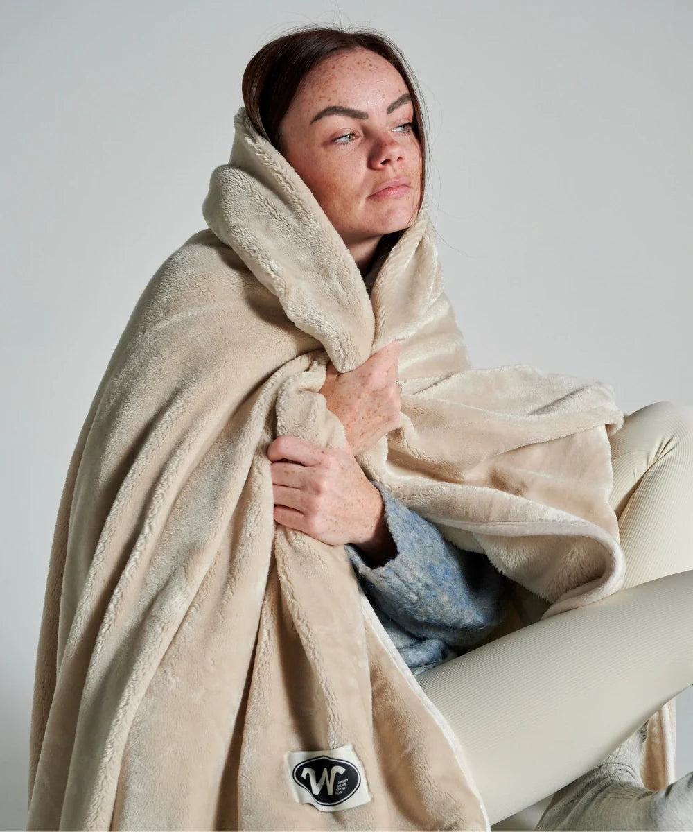 Plaid cosy polaire 150x200