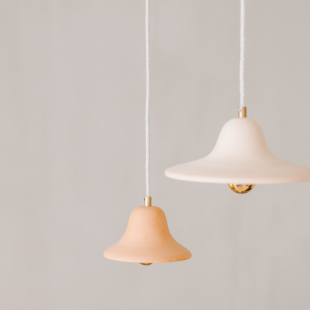 Suspension Artisanale en Terracotta