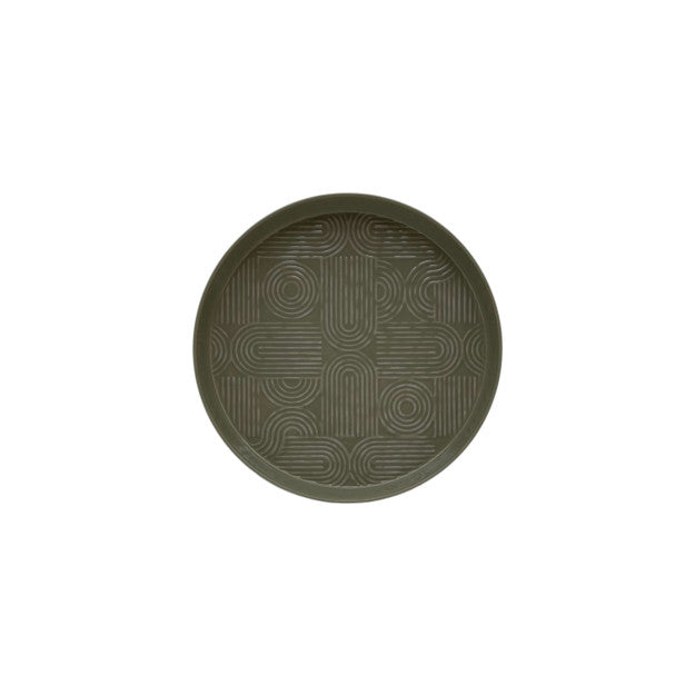 Plateau émaillé 45cm