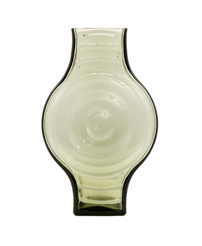 Vase infini rond en verre recyclé