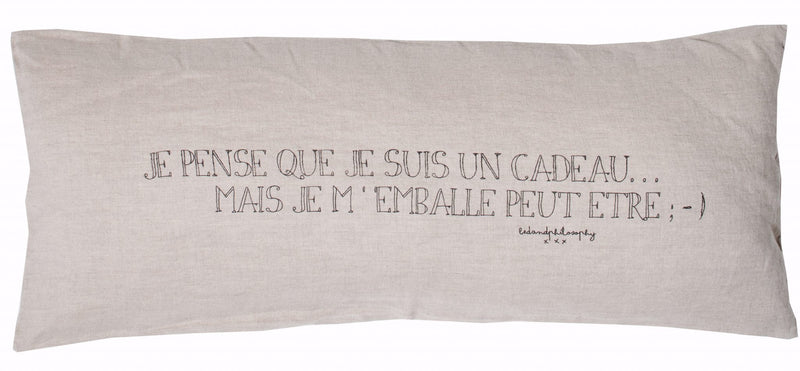 Coussin smoothie cadeau naturel - Bed and philosophy
