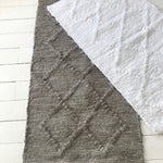 Tapis lin et coton