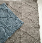 Tapis lin et coton