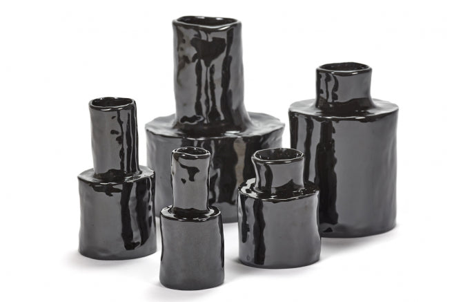 Vase Helena 5 noir ou blanc