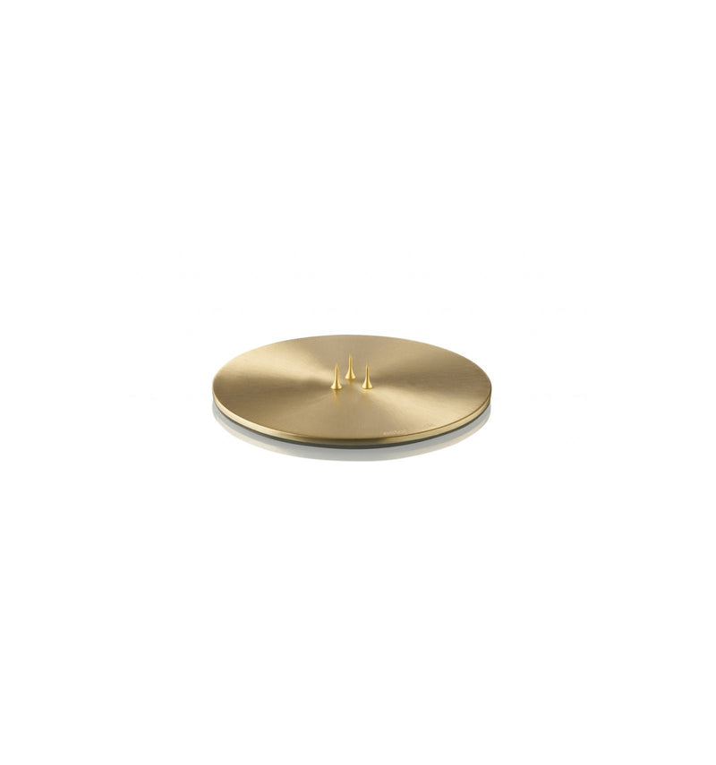 Bougeoir doré mat Ø 12 cm - Ester & Erick